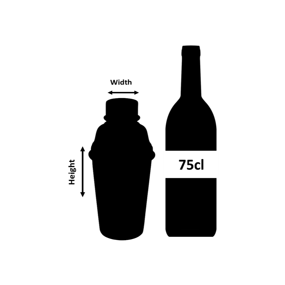 Urban Bar Classico shaker cocktail argentato 1,5 pint