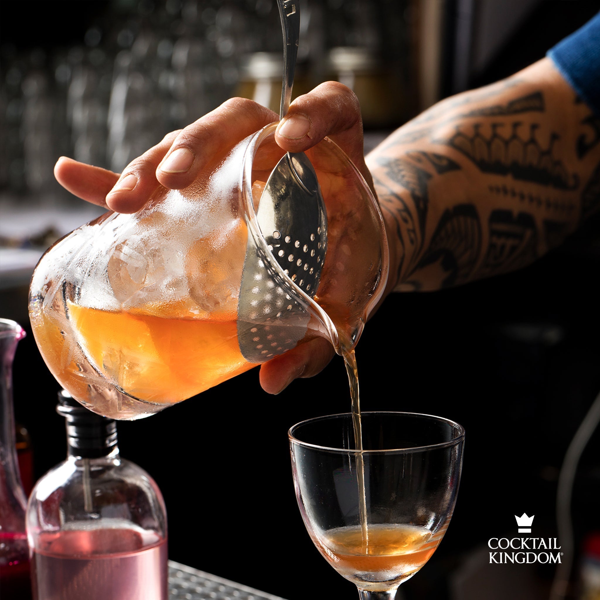 Urban Bar Cocktail Kingdom Premium Julep strainer acciaio