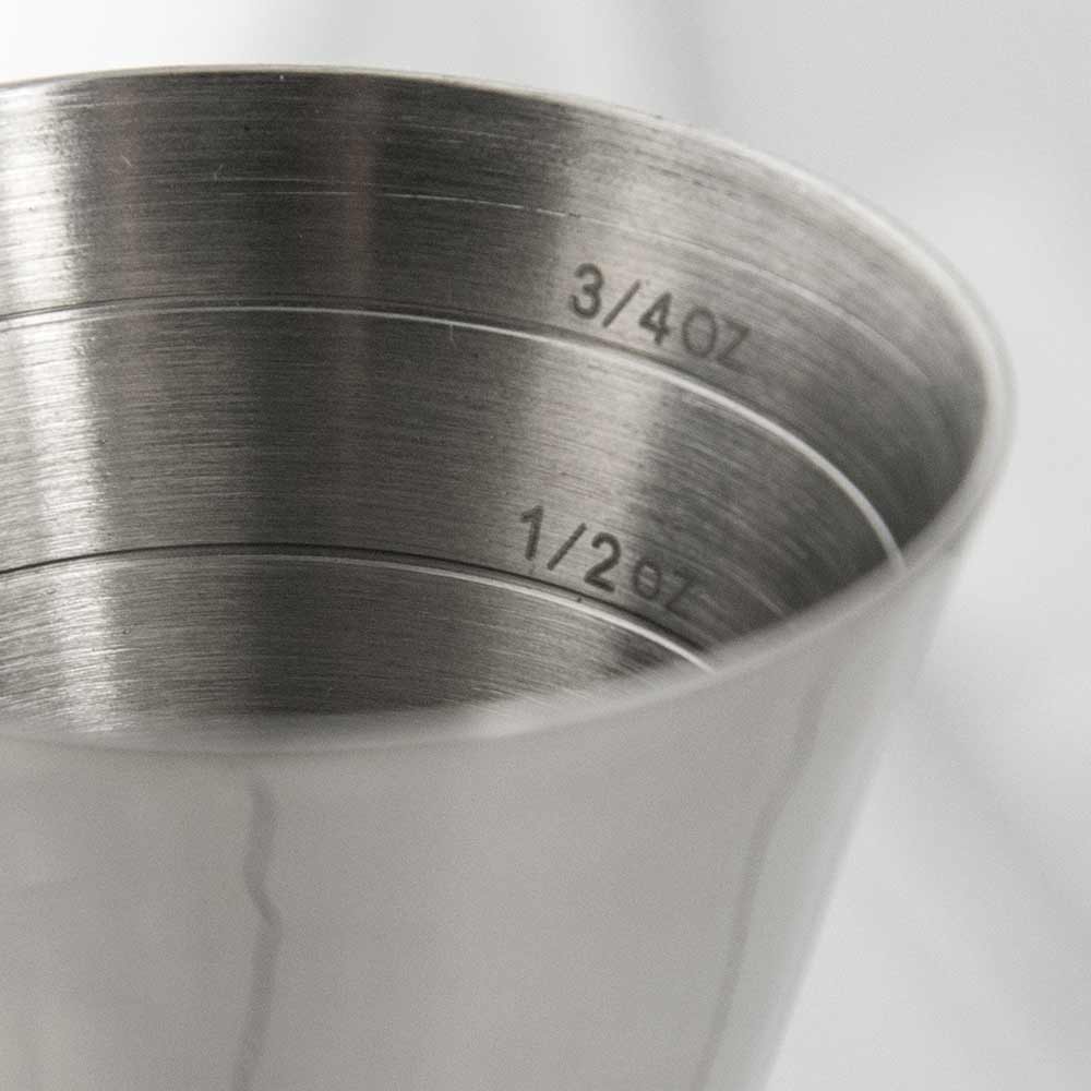 Urban Bar Aero jigger misurino cocktail 1oz/2oz acciaio