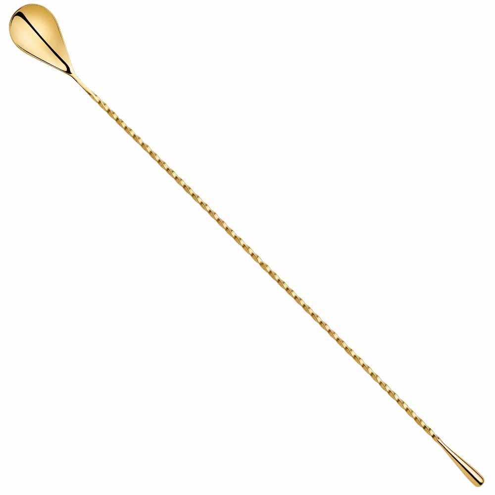 Urban Bar Drop Gold Bar Spoon 40cm cucchiaio da bar oro