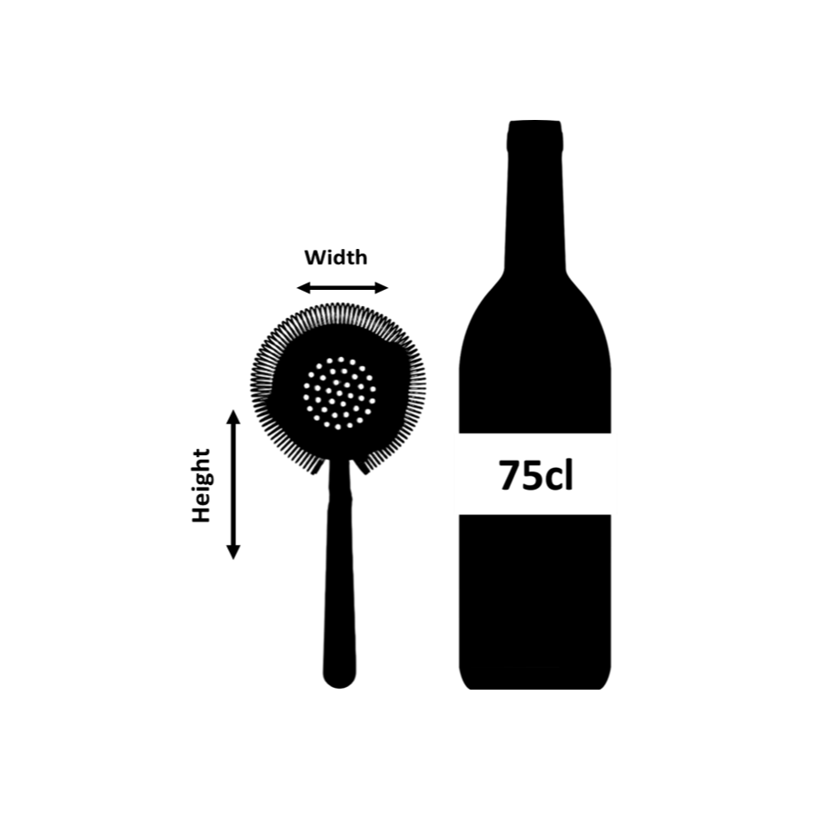 Urban Bar Calabrese Strainer Hawthorne Acciaio 20,5cm