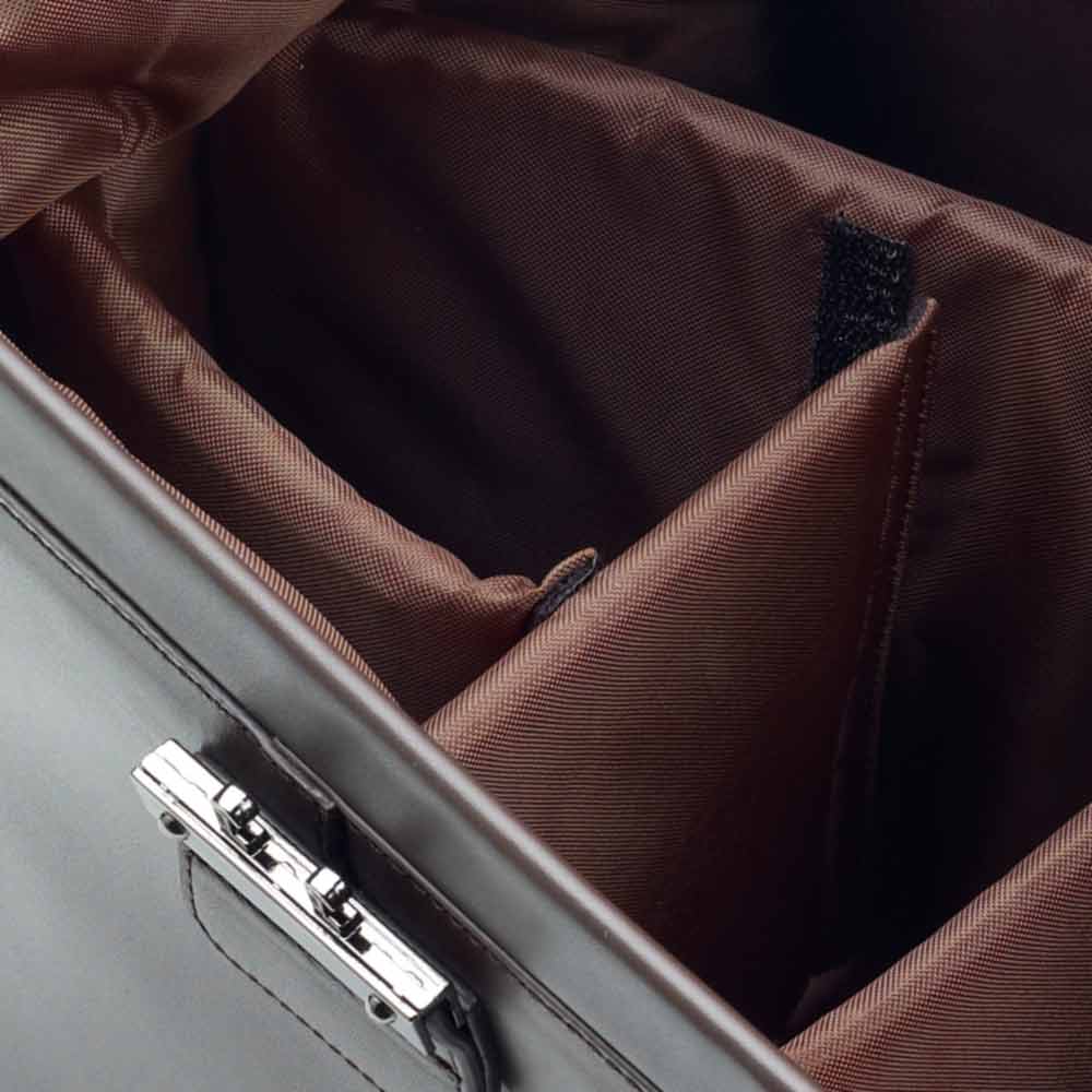 Urban Bar Accessories Leather Kit Bag borsa bartender marrone