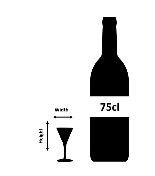 Urban Bar Verdot Coppa Martini Vetro 7cl petite