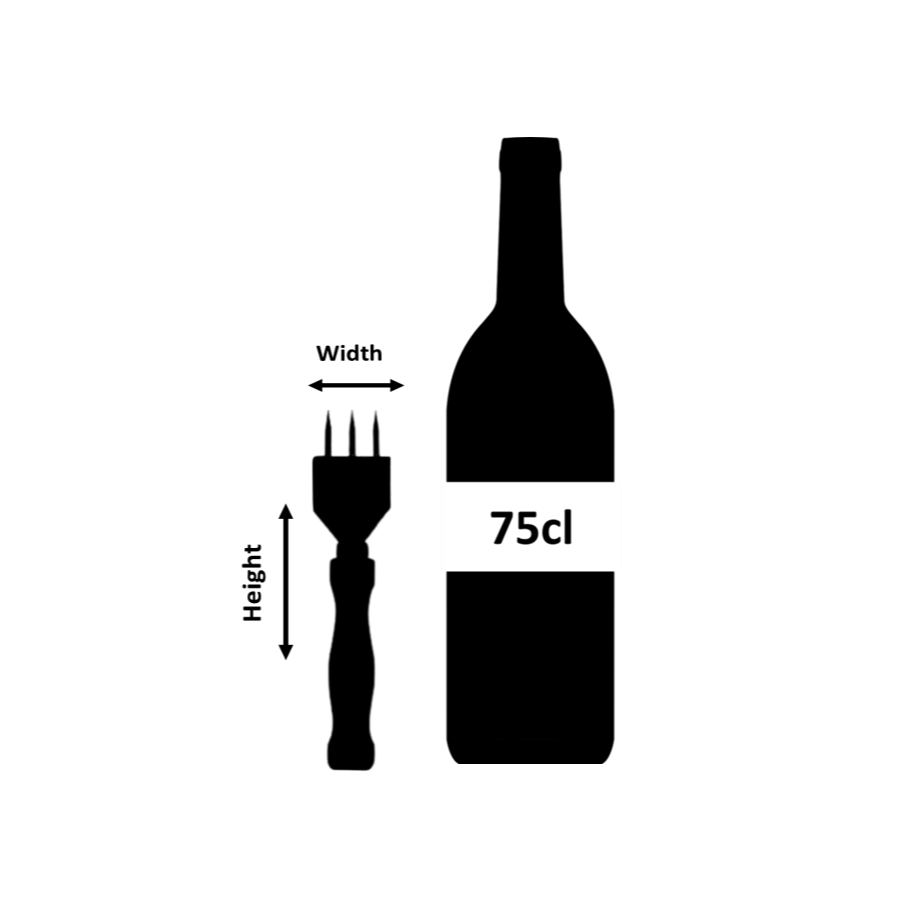 Urban Bar Ice Tools piccone ghiaccio 3 punte 17,5cm