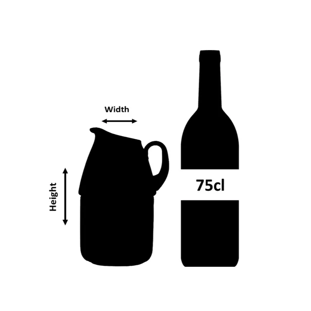 Urban Bar Ice Tools set whisky tasting jug 115cl vetro