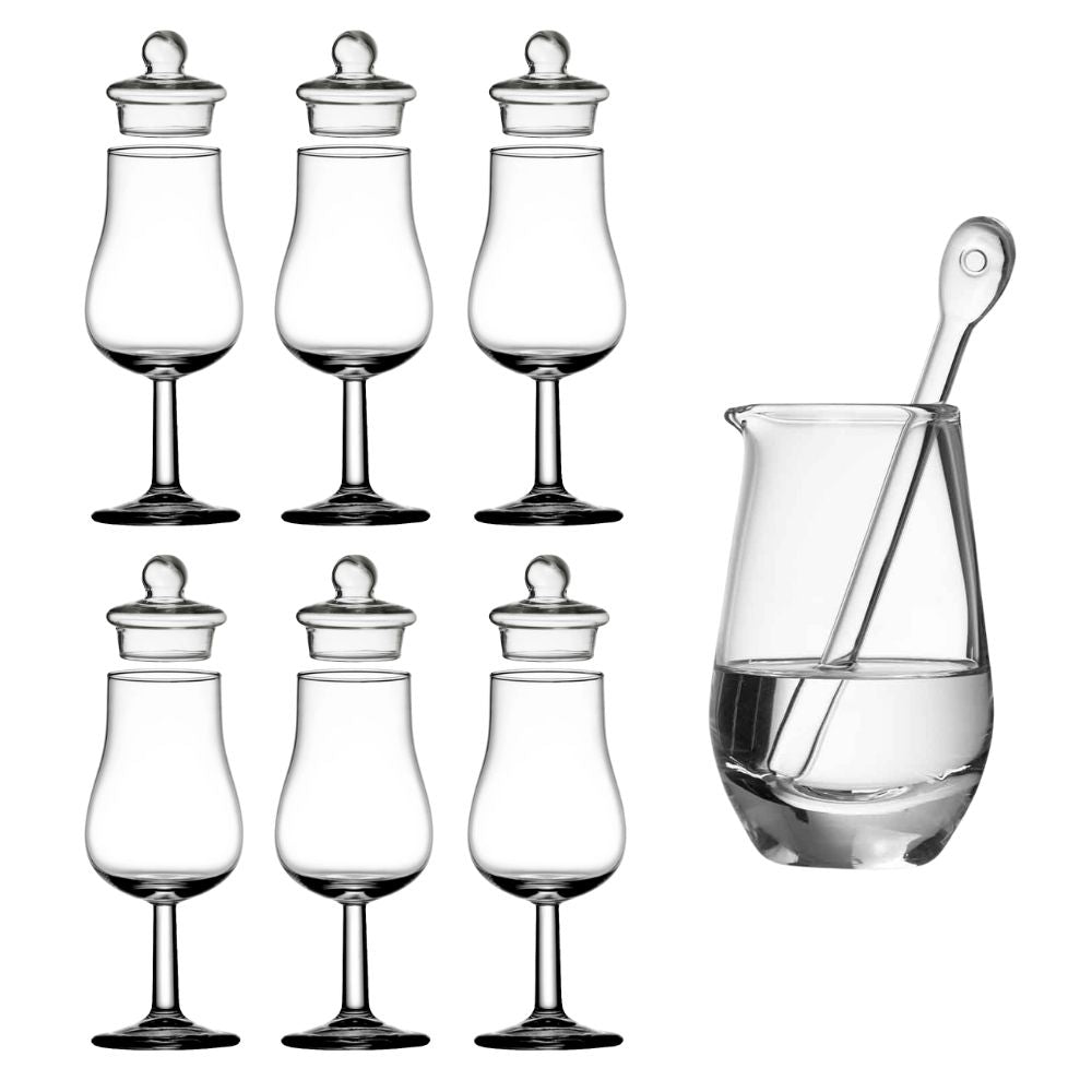 Urban Bar Spey Set Degustazione Whisky 6 Bicchieri