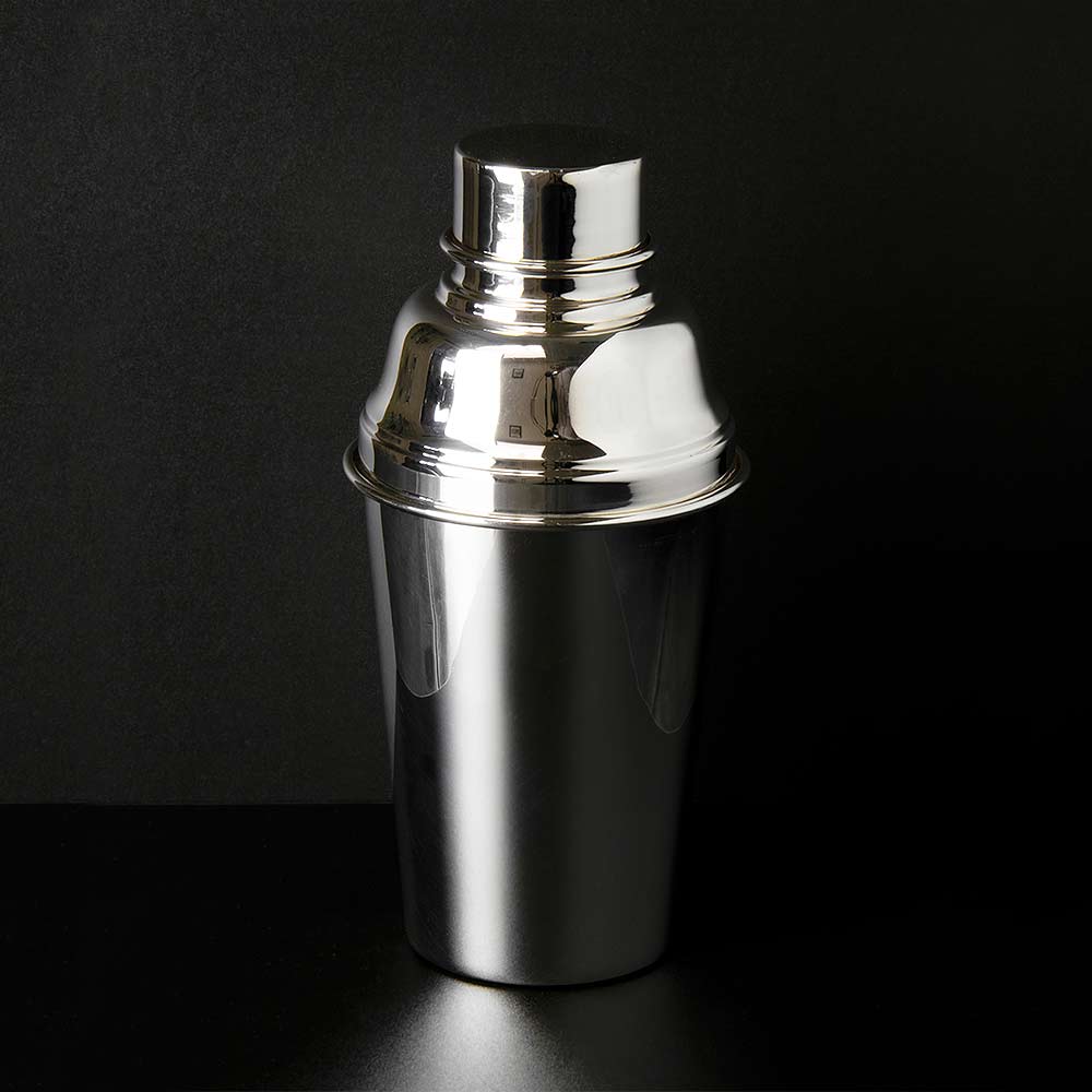 Urban Bar Classico Shaker Cocktail Argentato 1 Pint 3 Pezzi