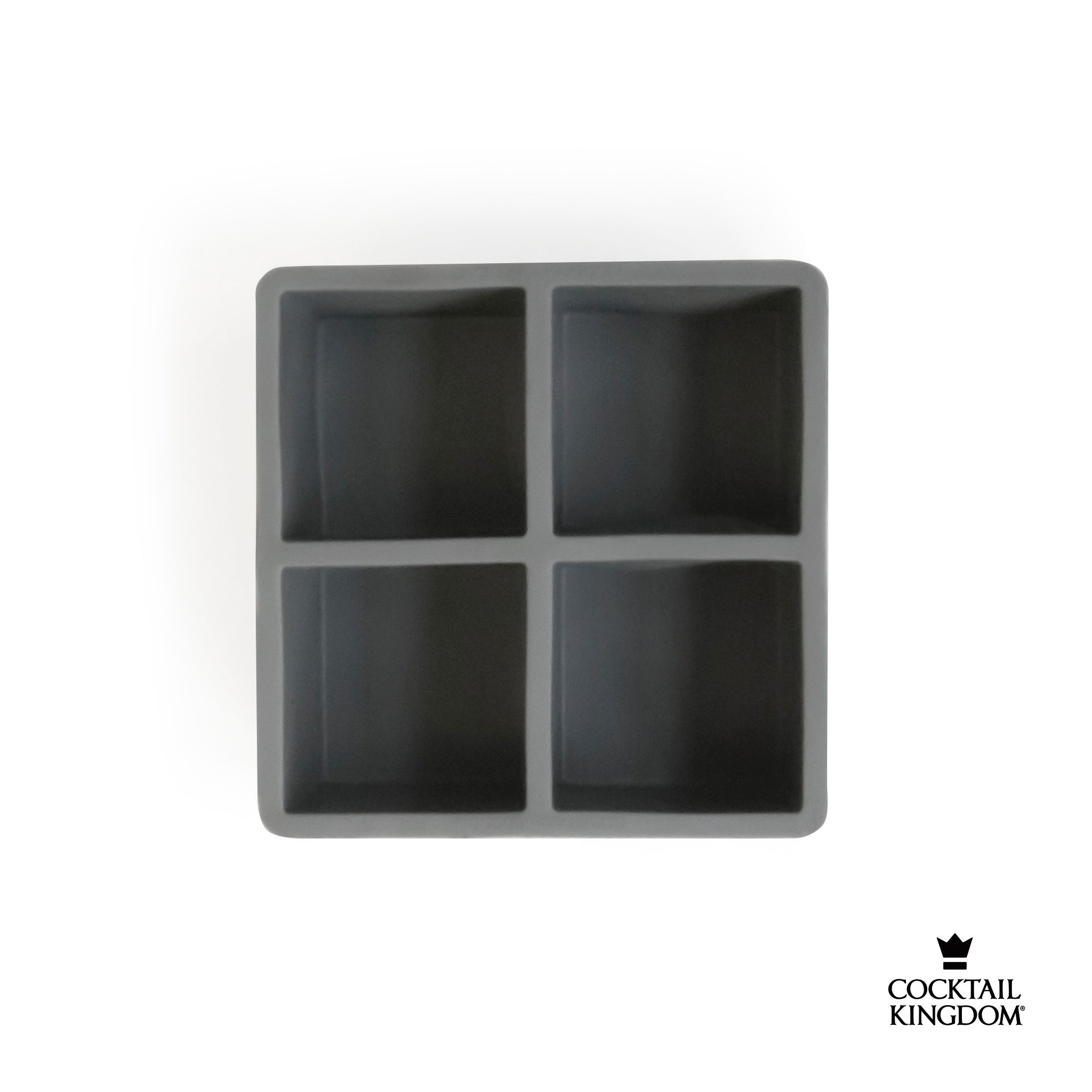 Cocktail Kingdom stampo ghiaccio cubo 6,35cm grigio
