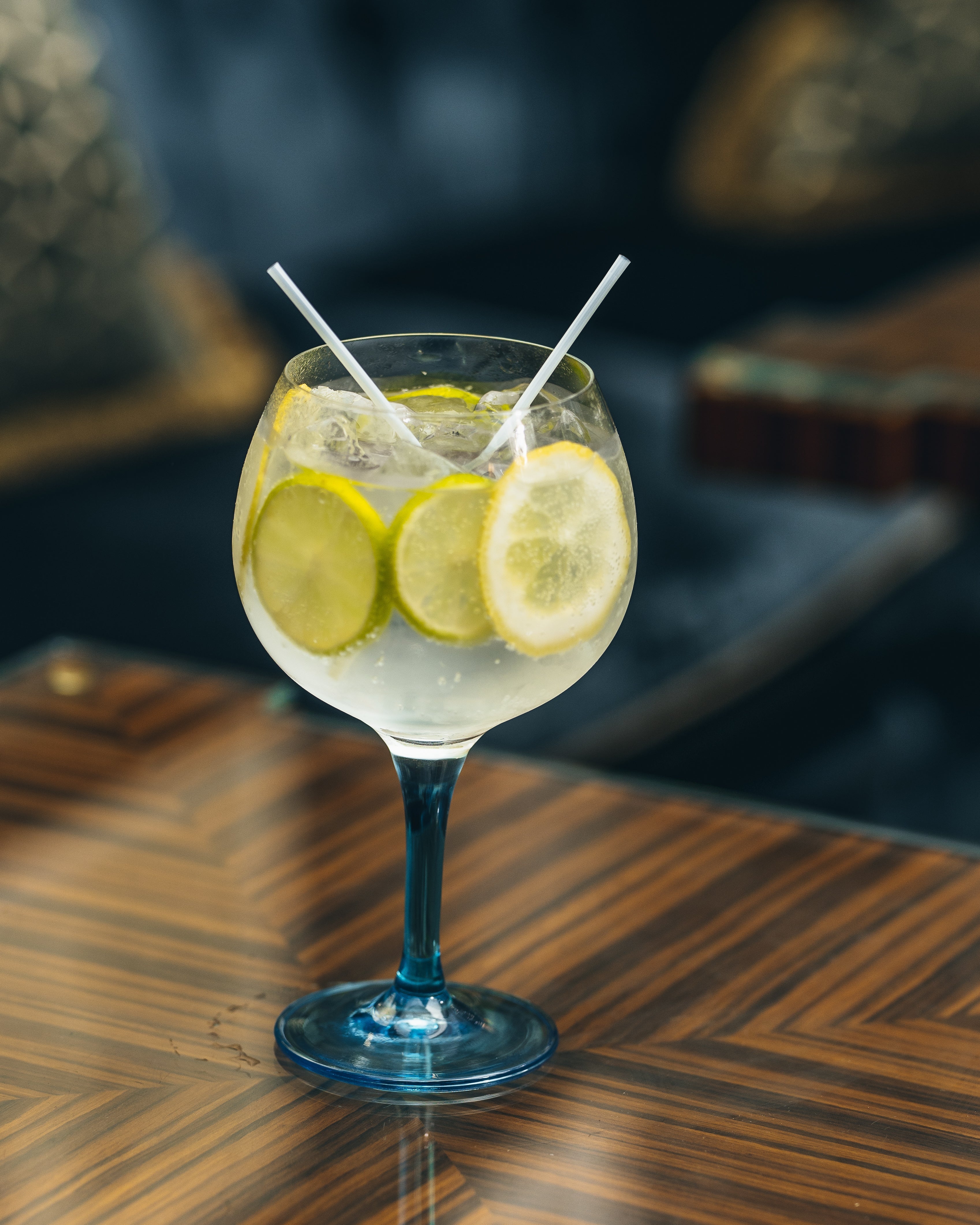 Urban Bar Blue Stem Coppa Gin Balloon 60cl Vetro Blu