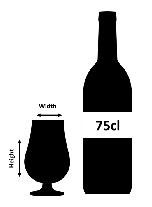 Urban Bar Strathspey Bicchiere Rum Vetro 33cl tulipano
