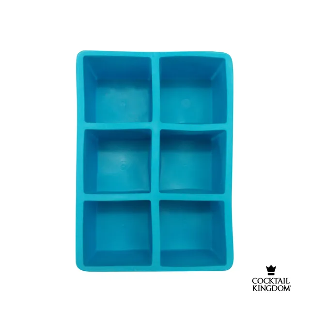 Cocktail Kingdom Stampo Ghiaccio Cubi Grandi Blu 5,1cm
