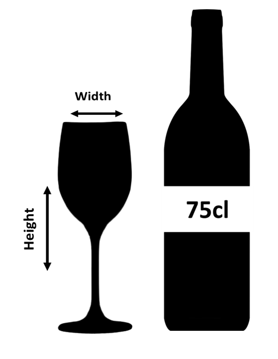 Urban Bar Verdot 24cl calice vino cristallo