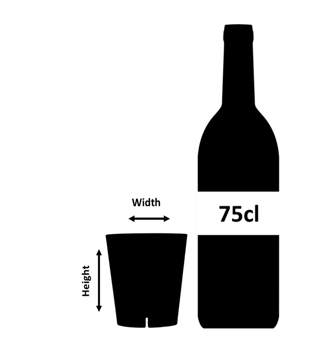 Urban Bar Tumbler plastica impilabile 31cl old fashioned