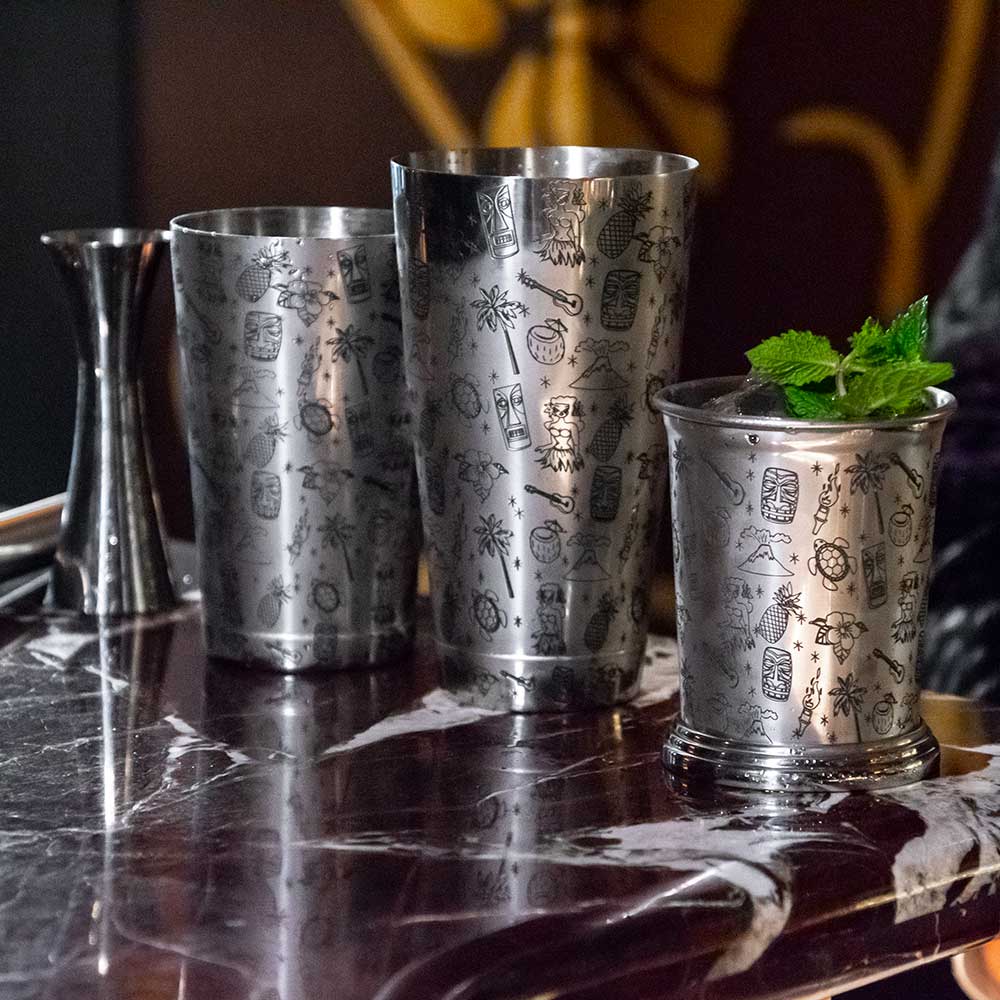 Urban Bar Tiki Julep Cup Acciaio 40cl Vintage