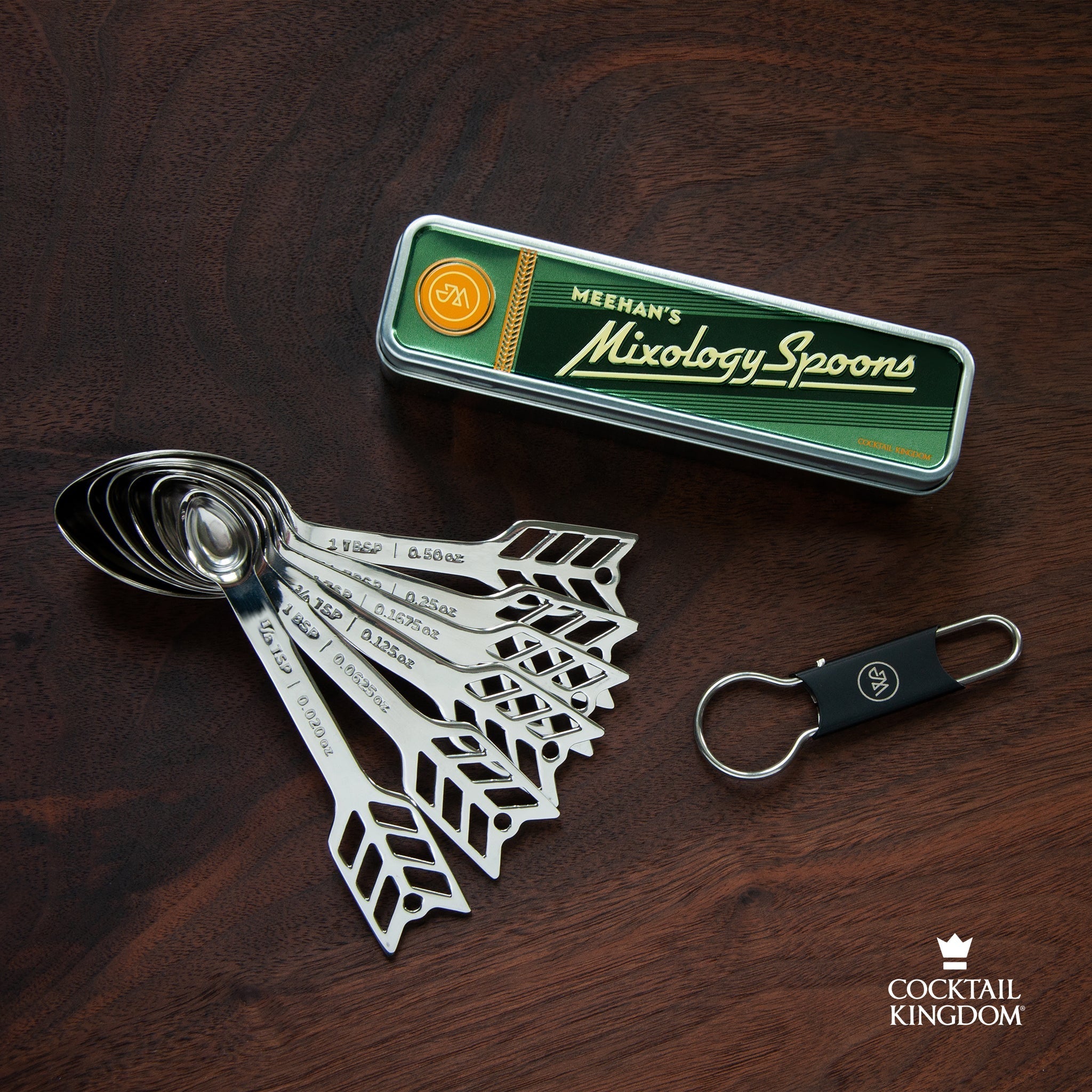 Cocktail Kingdom Meehan Mixology Spoons misurini acciaio