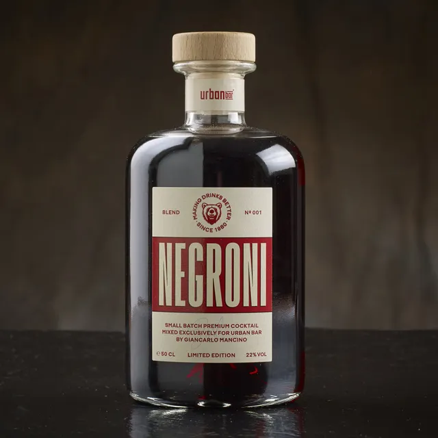 Urban Bar Spirits & Drinks Negroni No.1 cocktail pronto 50cl