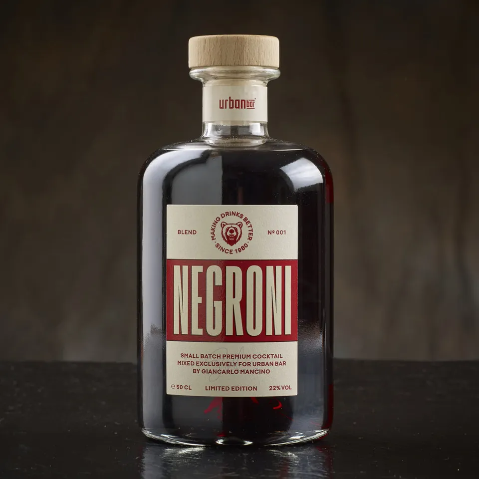 Urban Bar Spirits & Drinks Negroni No.1 cocktail pronto 50cl