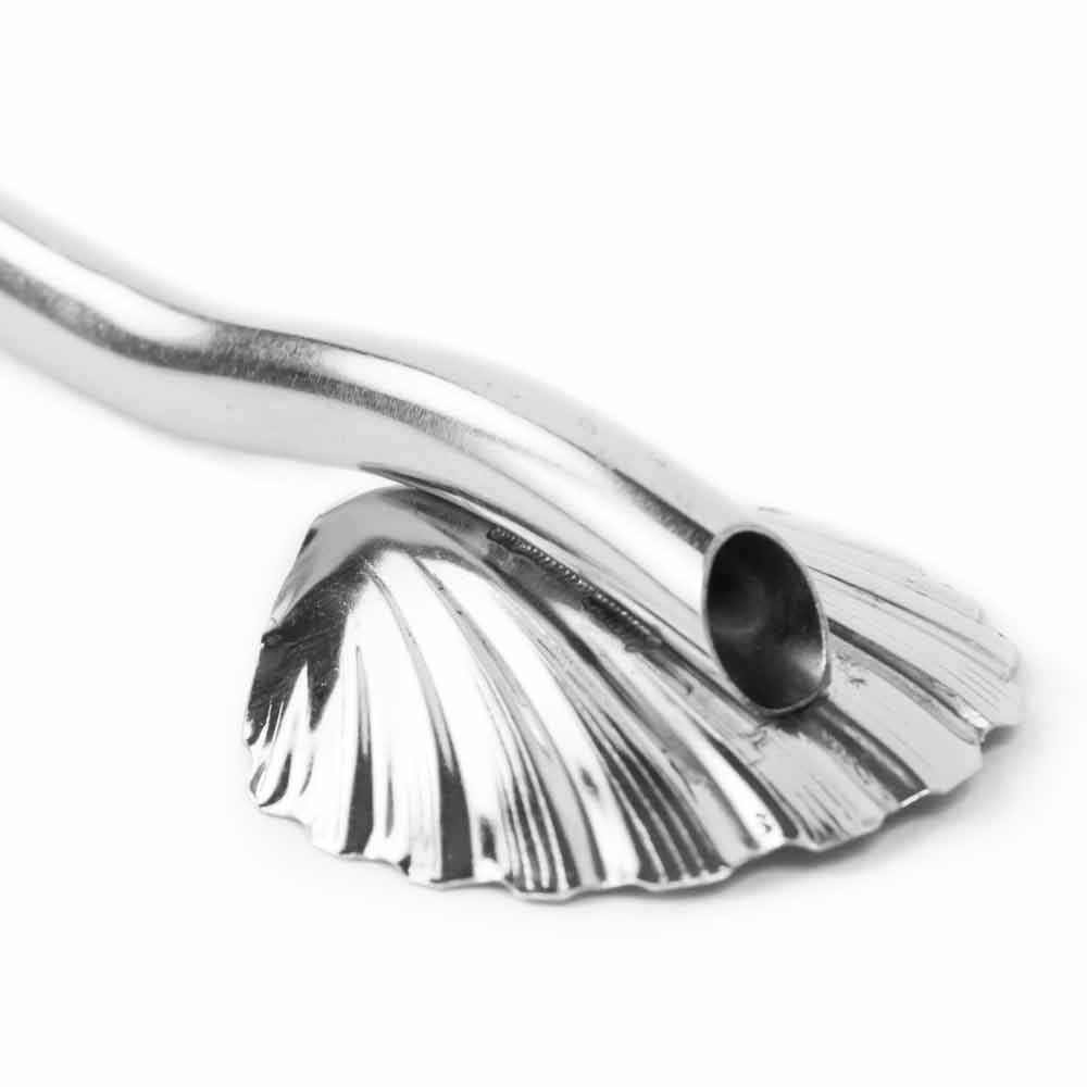 Urban Bar Accessories Scallop stirrer 14cm acciaio 6 pezzi