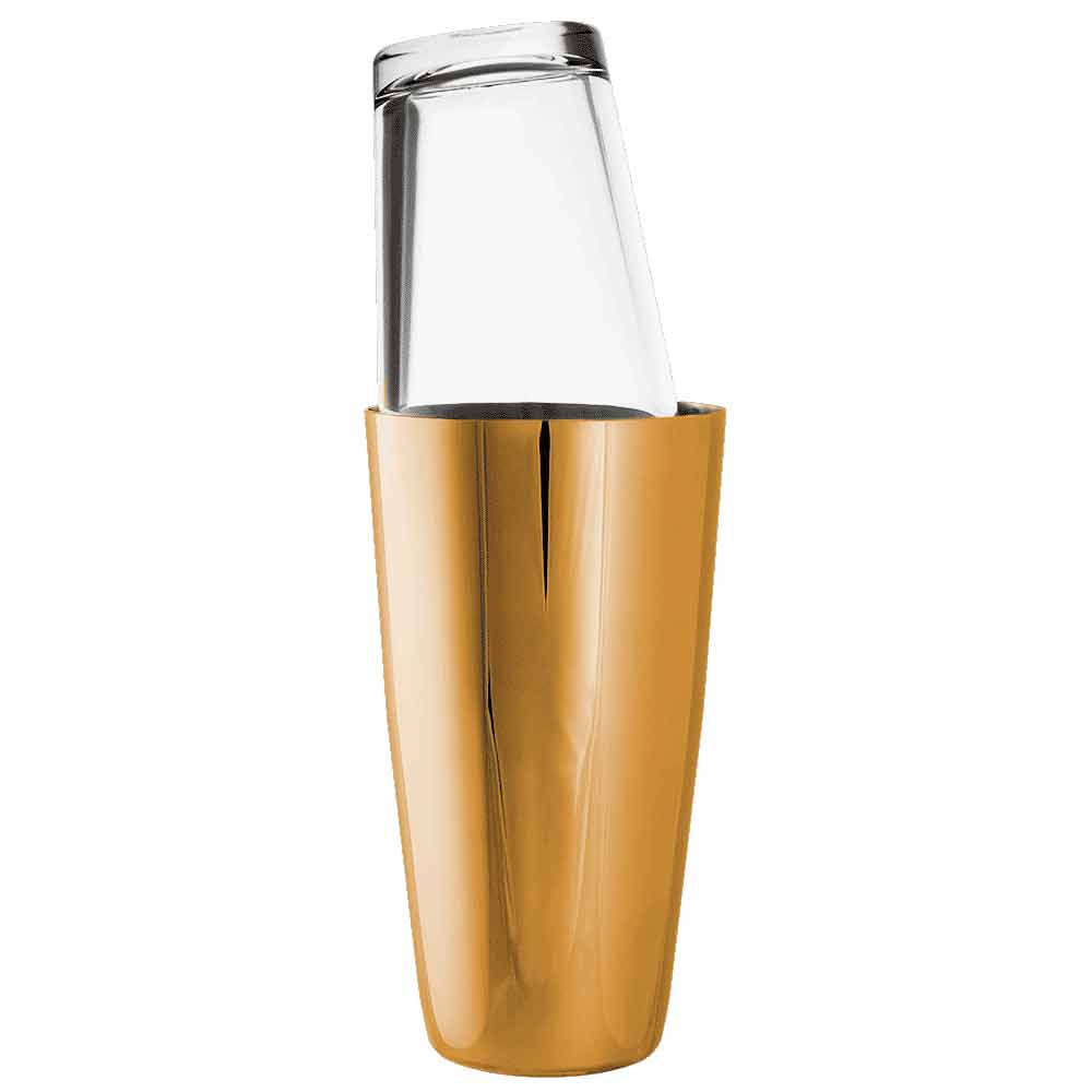 Urban Bar Shakers Boston Gold shaker cocktail oro acciaio