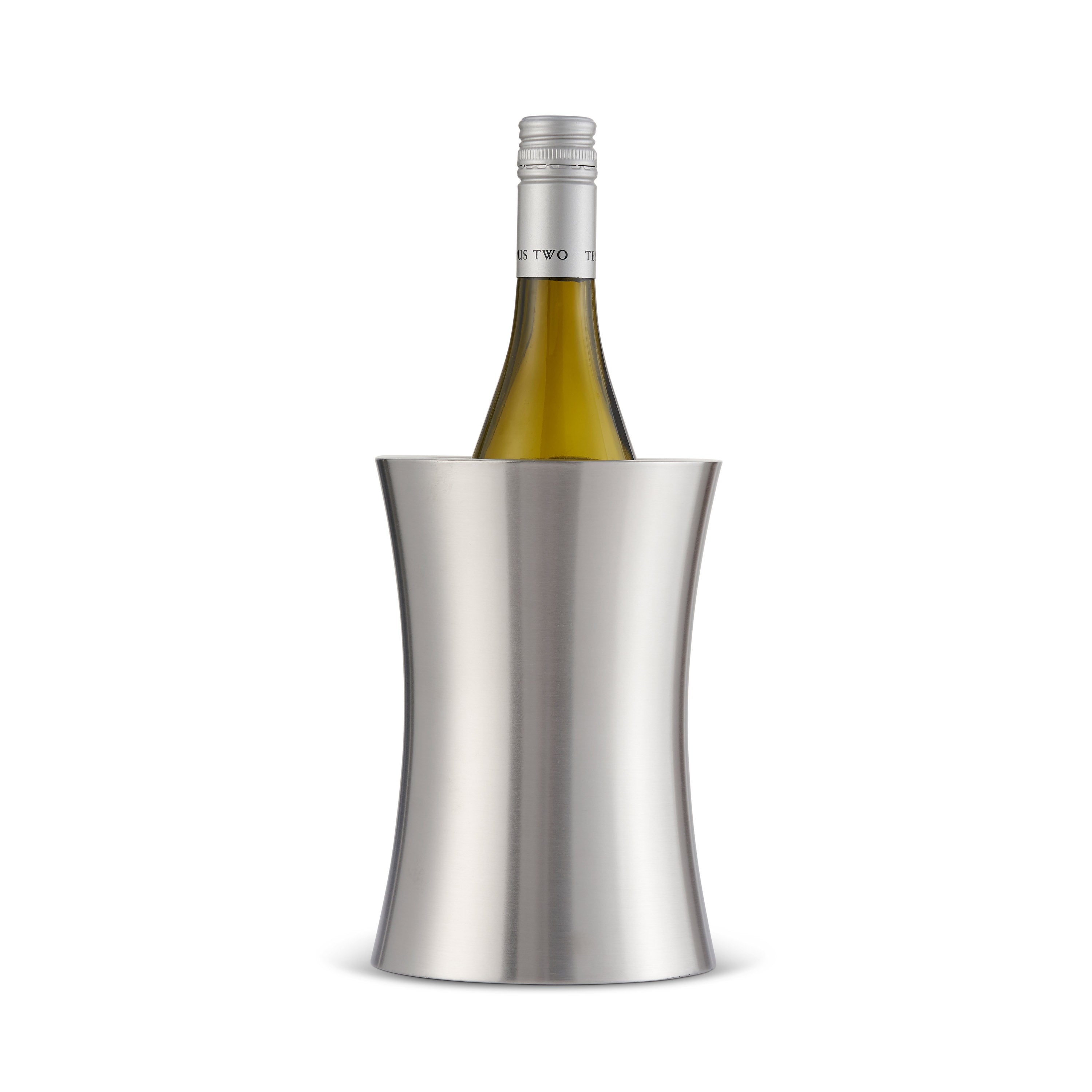 Oak & Steel Wine & dine rinfrescavino acciaio argento 750 ml