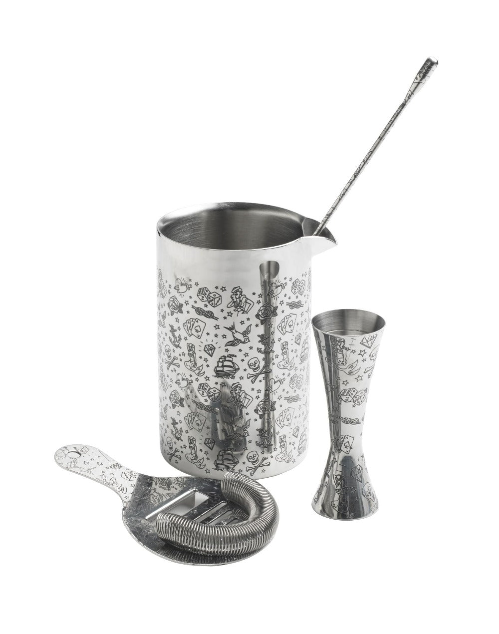 Urban Bar Tattoo Mixing Tin 70cl shaker doppia parete