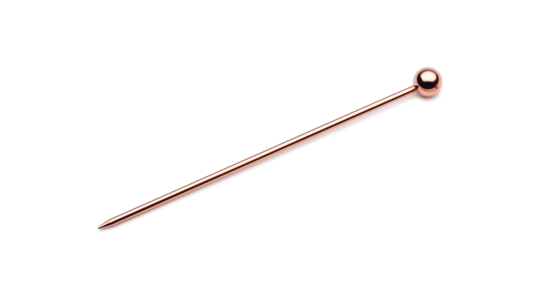 Urban Bar Pick Stecchini Cocktail Rame Set 10 Acciaio