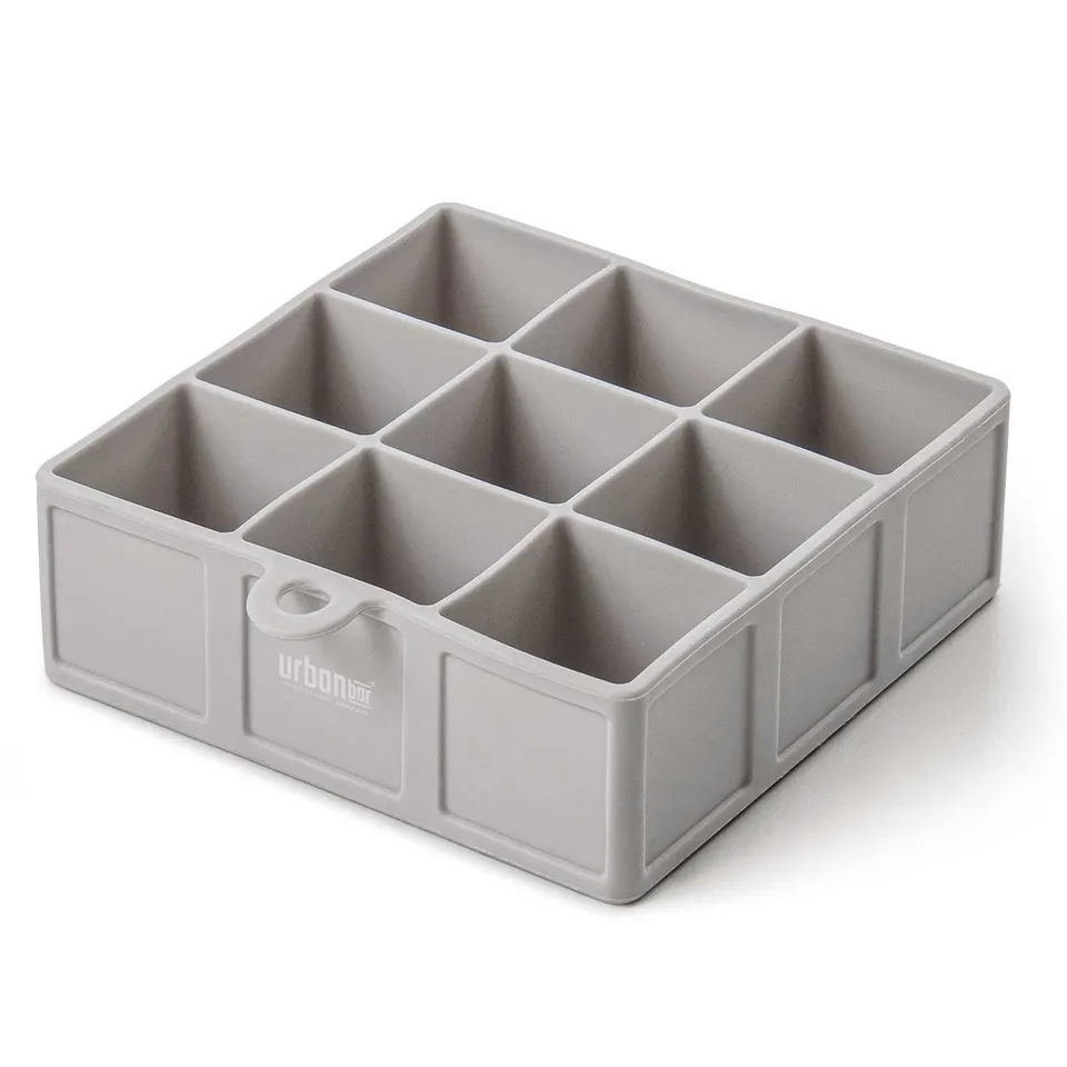 Urban Bar Ice Tools Stampo Ghiaccio Silicone 9 Cubetti 3,3cm
