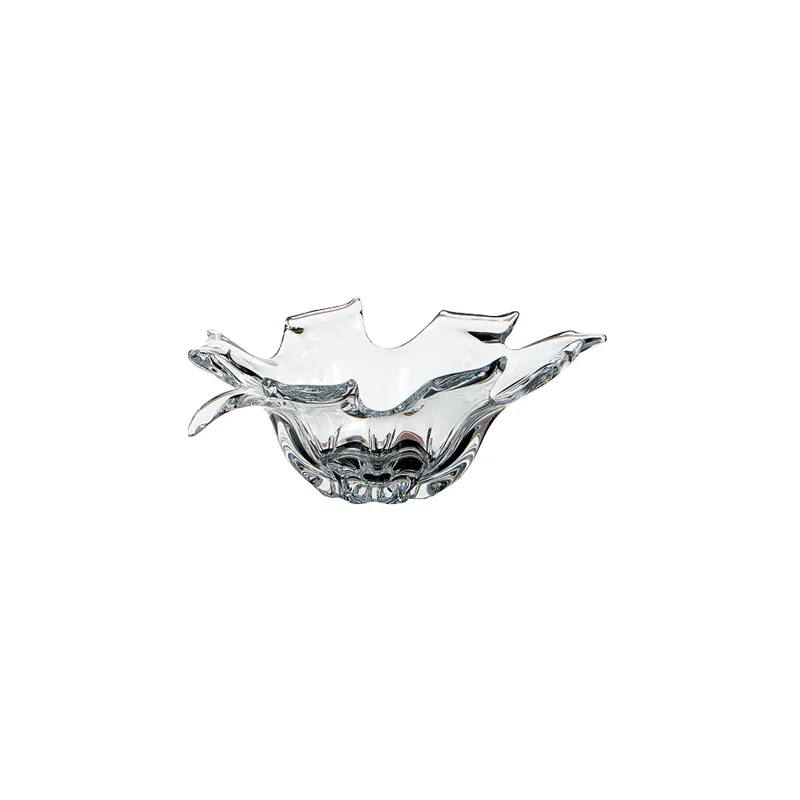 Cristalleria ColleVilca Acero centrotavola piccolo cristallo 25 cm