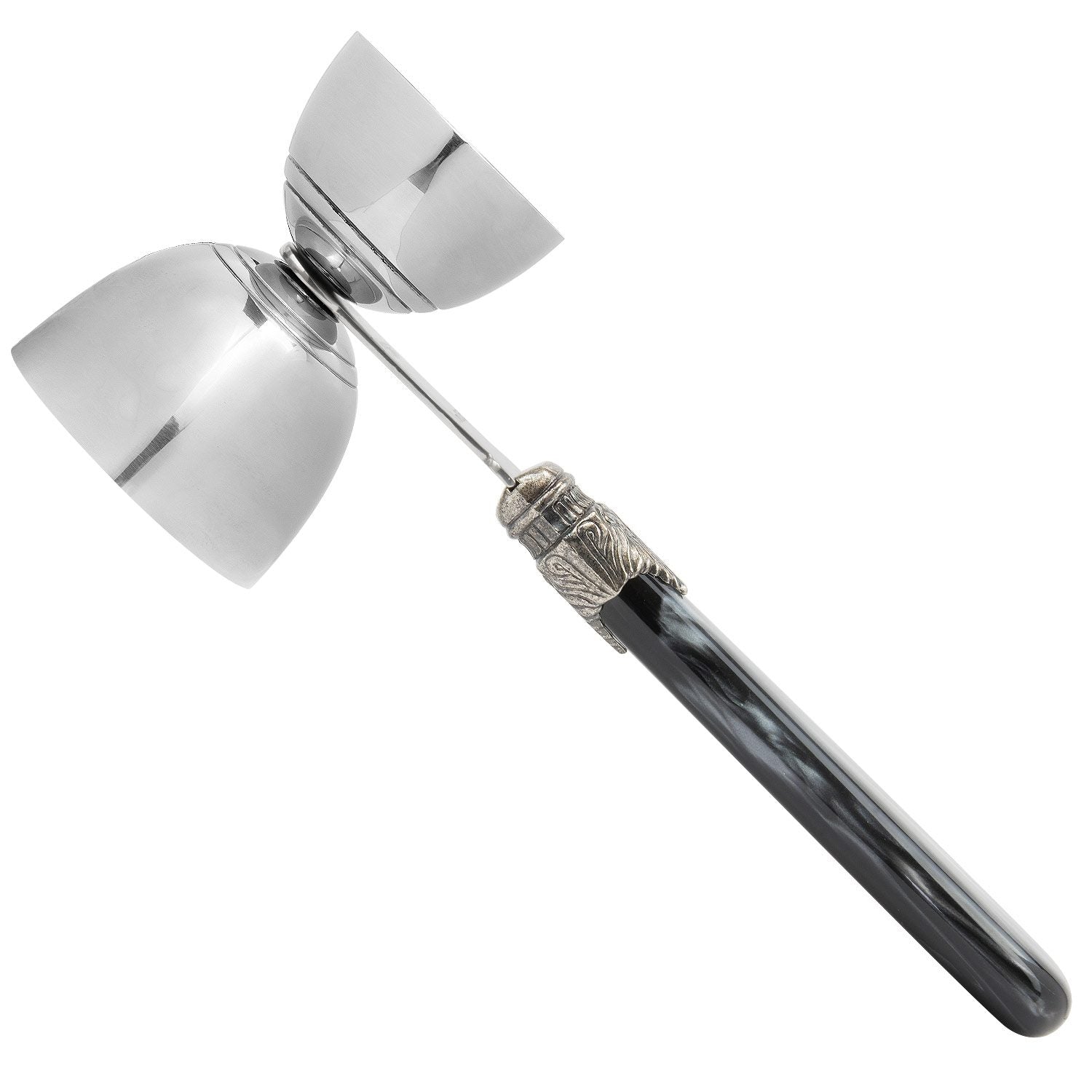 Urban Bar Classico Jigger Hammer Acciaio 25/50 ml Manico Nero