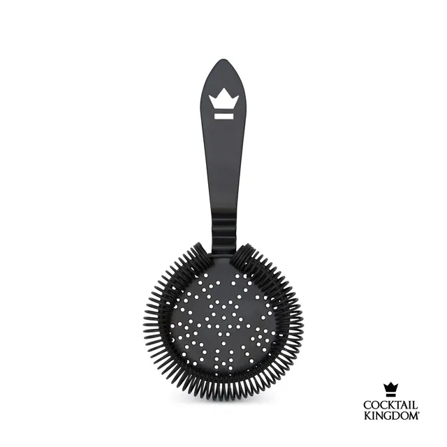 Cocktail Kingdom Hawthorne Strainer Colino Nero Opaco