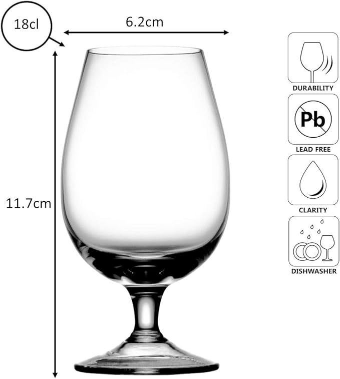 Urban Bar Distillery Malt calice degustazione whisky 18cl cristallo