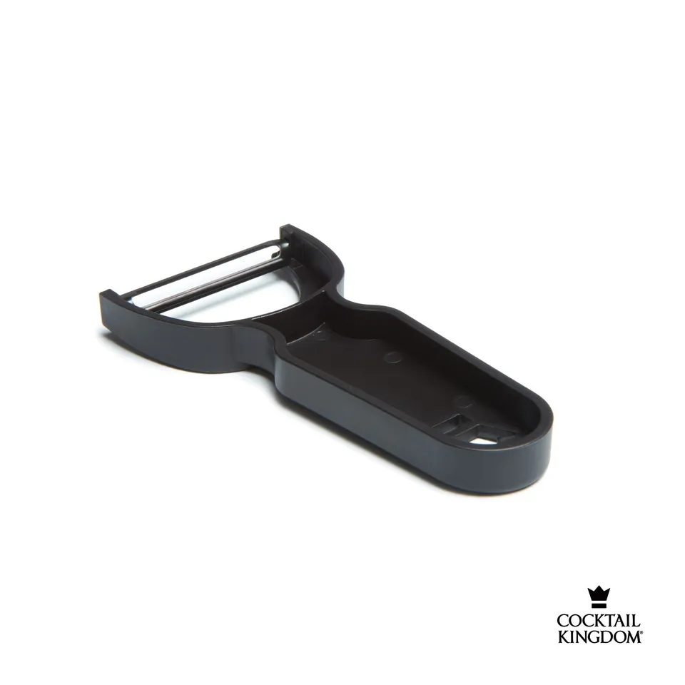 Cocktail Kingdom Citrus Peeler nero lama titanio