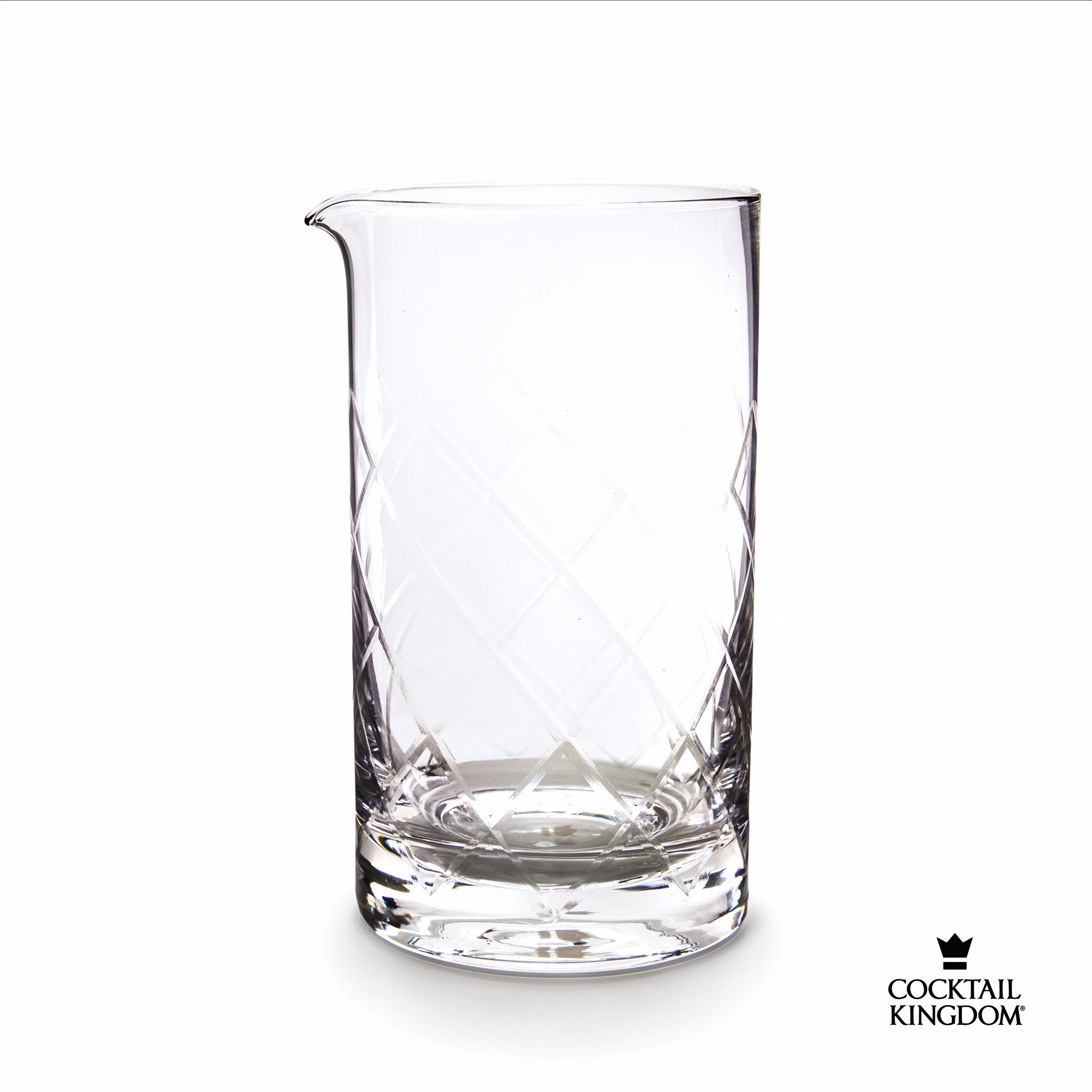 Cocktail Kingdom Yarai Mixing glass 675 ml base piatta vetro