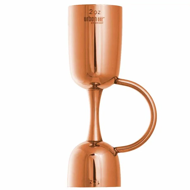 Urban Bar Coley jigger rame 1oz/2oz acciaio manico