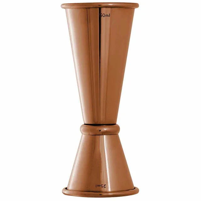 Urban Bar Ginza jigger 25/50 ml oro rosa acciaio