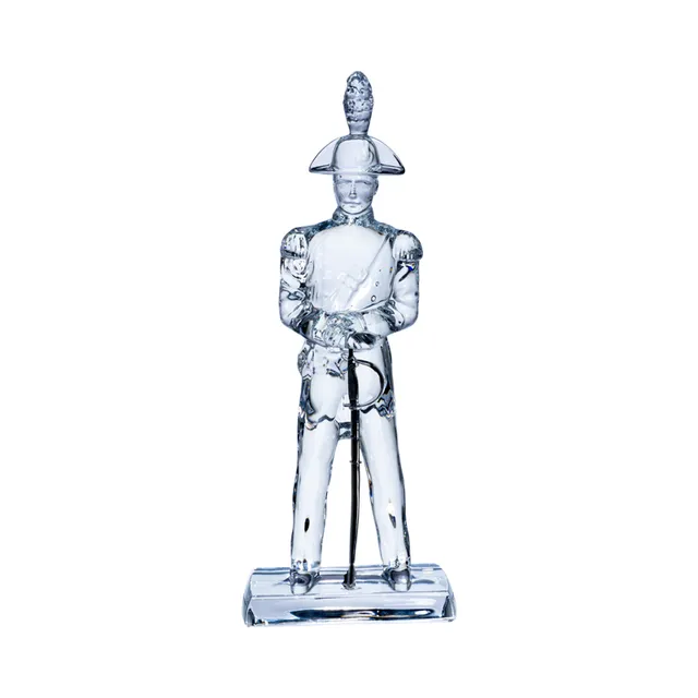 Cristalleria ColleVilca Carabinieri statua Alta uniforme 41 cm cristallo