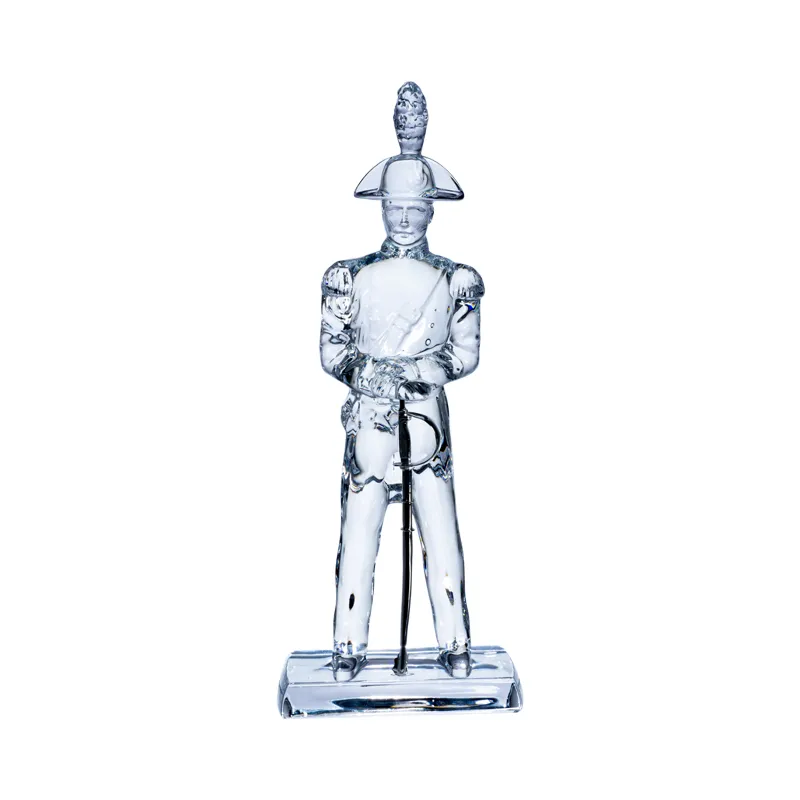 Cristalleria ColleVilca Carabinieri statua Alta uniforme 41 cm cristallo