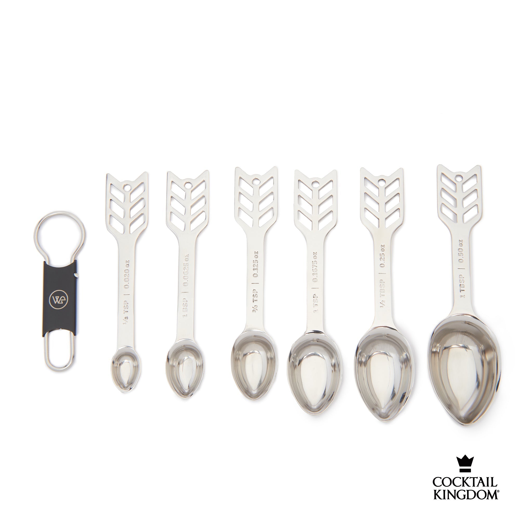 Cocktail Kingdom Meehan Mixology Spoons misurini acciaio