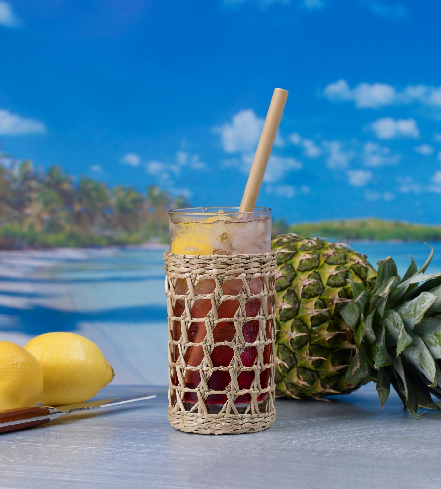 Urban Bar Gili Highball bicchiere vetro 30cl paglia