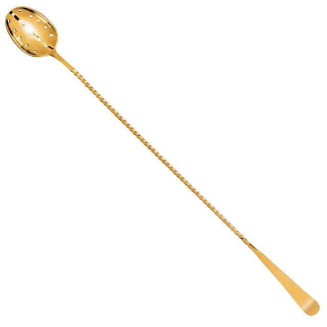 Urban Bar Biloxi cucchiaio bar 34,5 cm strainer oro forato