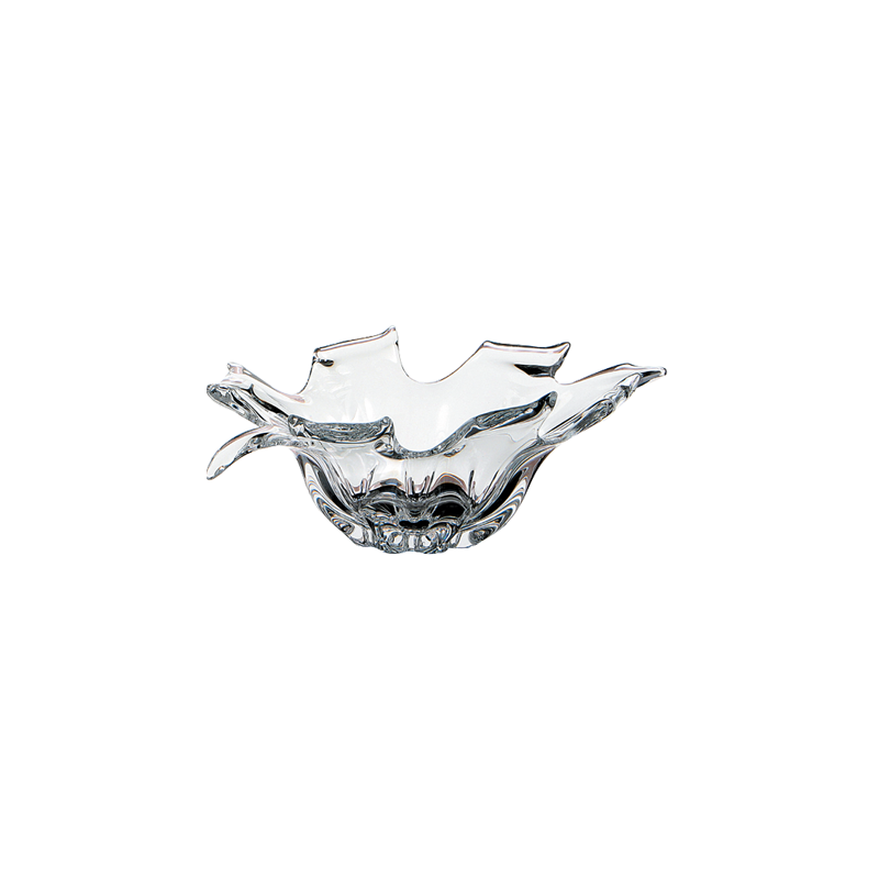 Cristalleria ColleVilca Acero centrotavola piccolo cristallo 25 cm