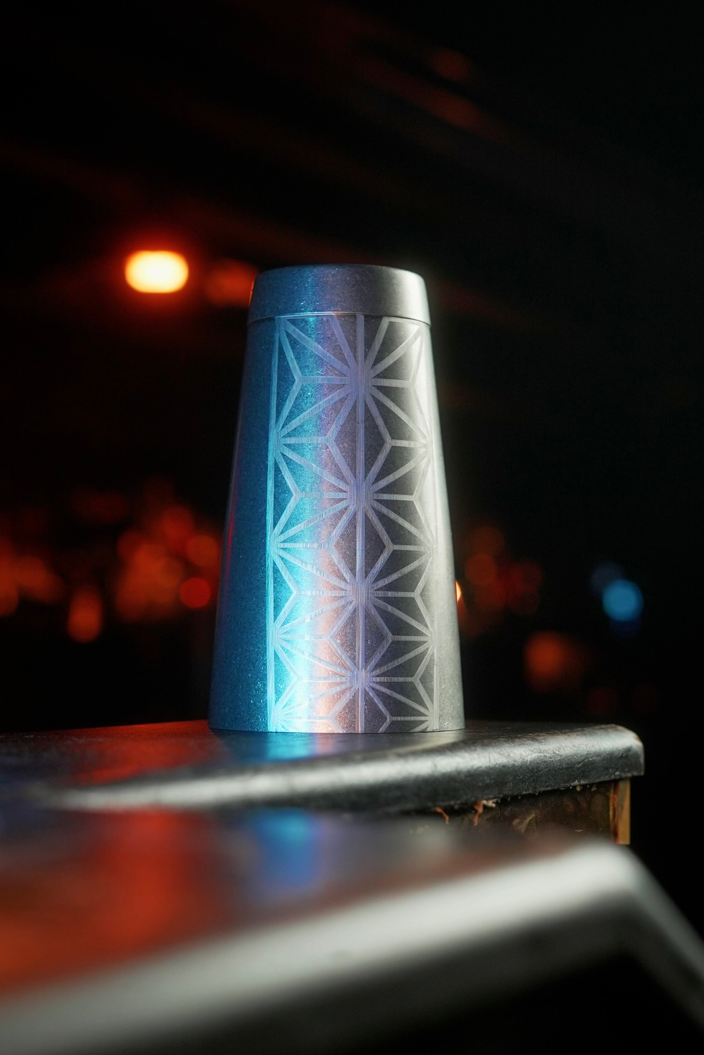 Urban Bar Shakers Geometric Ginza Stone shaker cocktail acciaio