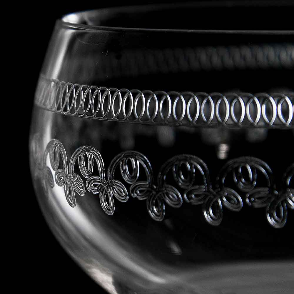 Urban Bar 1910 coppa champagne 21cl cristallo vintage