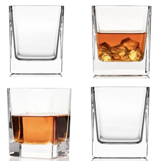 Kemstood Whiskey Glasses tumbler whisky 4 pz 230 ml vetro