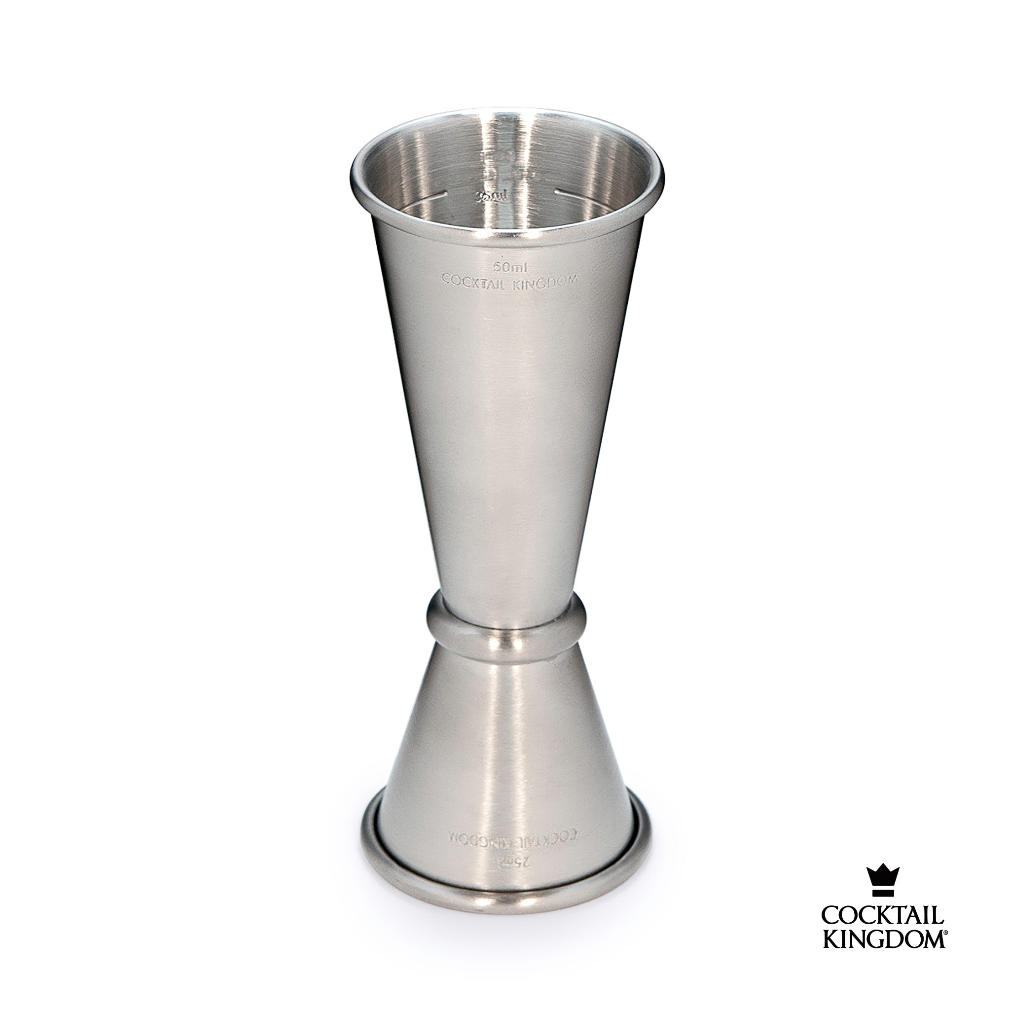 Cocktail Kingdom Jigger 25/50ml Misurino Acciaio