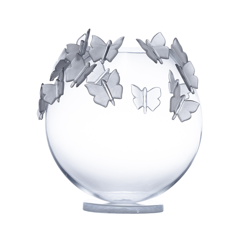 ColleVilca Butterfly vaso grande cristallo 50 cm