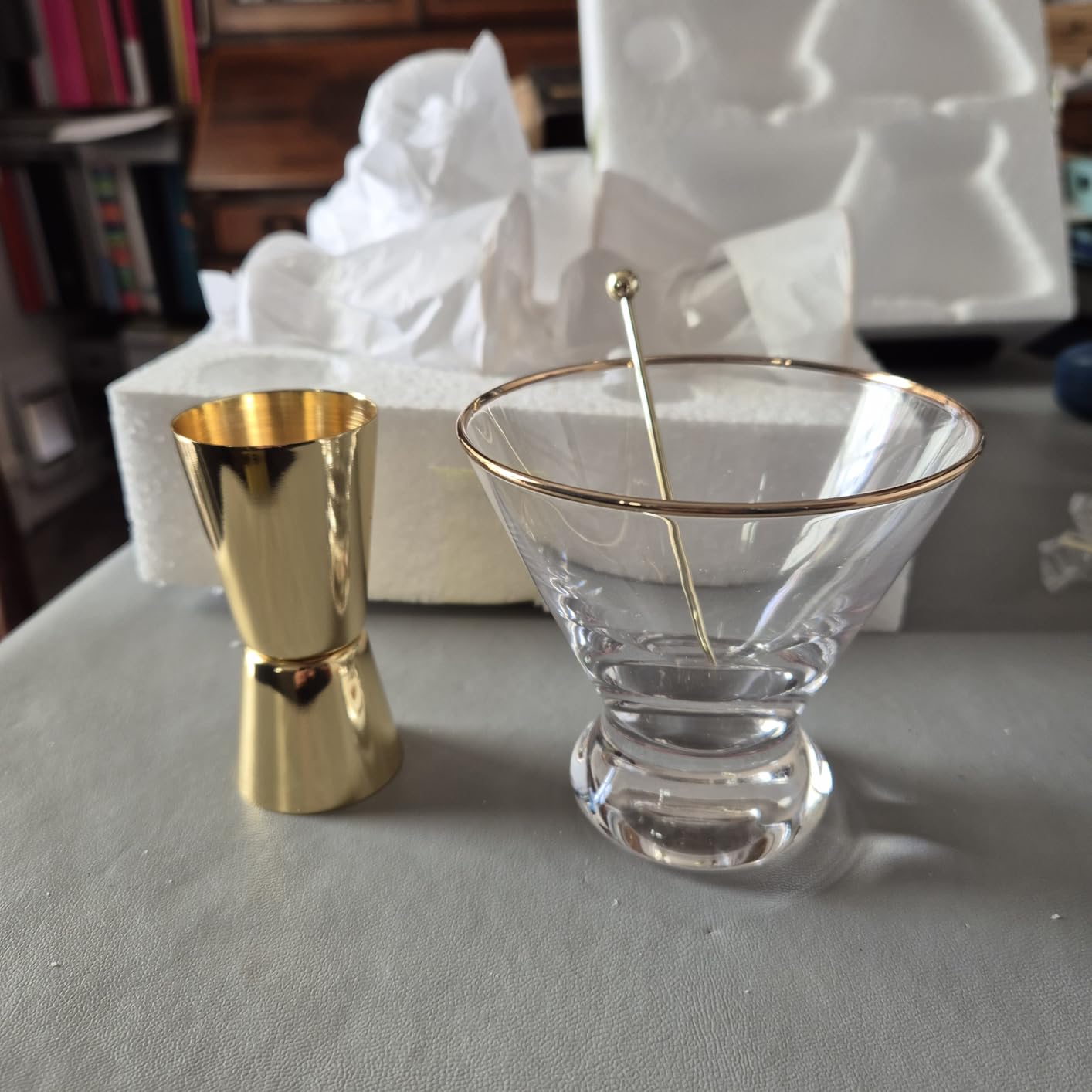 VEMACITY Cocktail Glasses Martini Senza Stelo 4pz 236ml