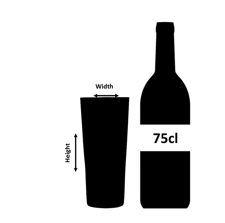 Urban Bar Ice Mixer Bicchiere Highball 41cl in Vetro