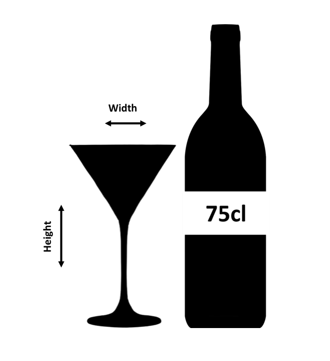 Urban Bar Verdot Coppa Martini Cristallo 21cl