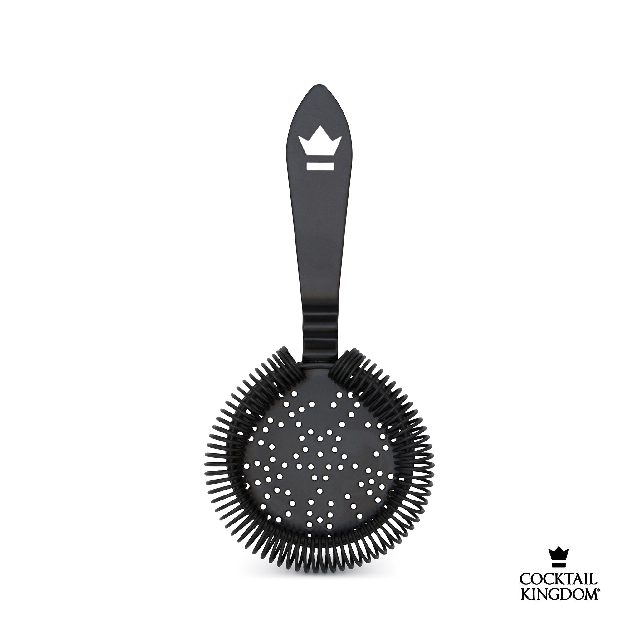 Cocktail Kingdom Hawthorne Strainer Colino Nero Opaco